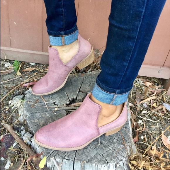 low cut western ankle boots